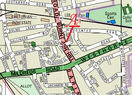 Click for Detailed Map by MultiMap...